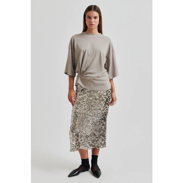 Second Female shirt km missouri tee 7044 elephant skin 06011.834.0003 large