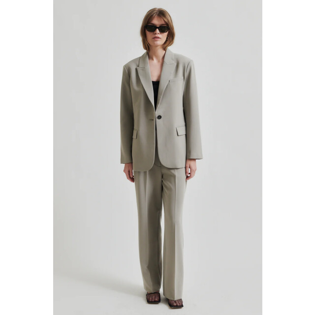 Second Female pantalon evie classic trousers 7044 elephant skin 06541.834.0009 large
