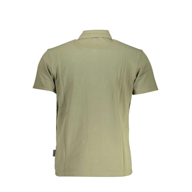 Napapijri Katoenen heren polo shirt Napapijri Groen Katoenen Heren Polo Shirt large