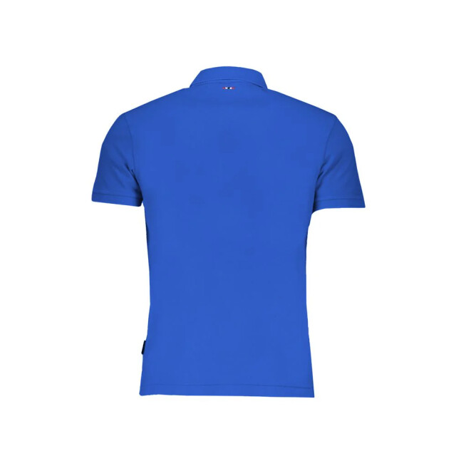 Napapijri Katoenen polo shirt voor heren Napapijri Blauwe Katoenen Polo Shirt voor Heren large