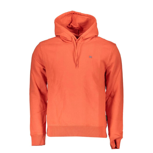 Napapijri Chic roze fleece hoodie sweatshirt Napapijri Chic Roze Fleece Hoodie Sweatshirt large