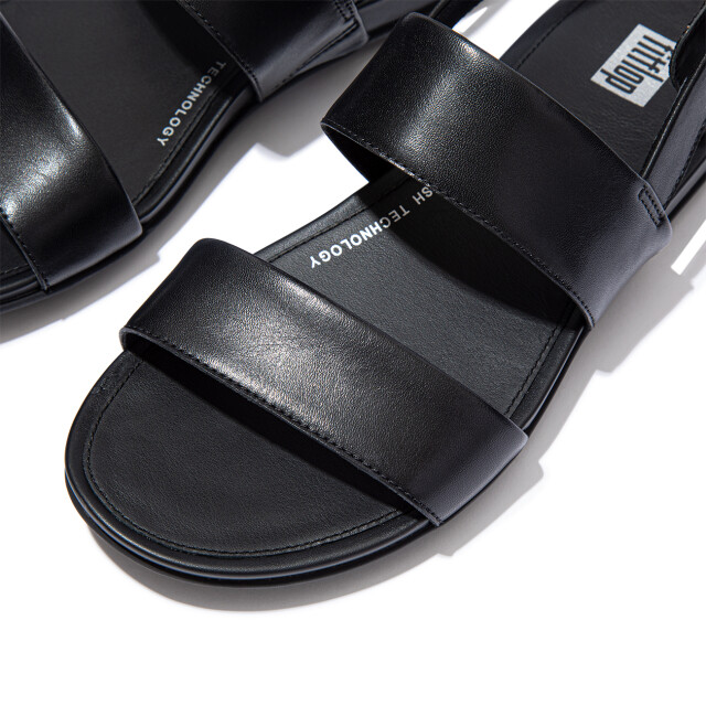FitFlop Gracie leather back-strap sandals EB1 large