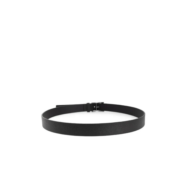 Calvin Klein Leren riem heren met gesp 40-55 cm Calvin Klein Zwart Leren Riem Heren Met Gesp 40-55 cm large