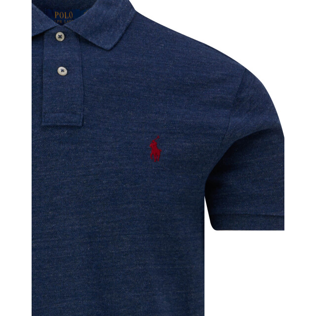 Polo Ralph Lauren Slim fit mesh polo met korte mouwen 058471-001-M large