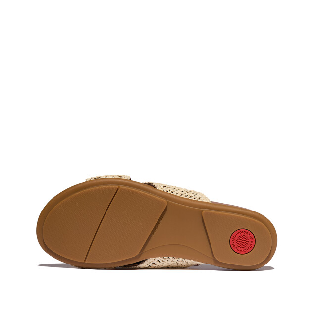 FitFlop Gracie woven cross slides JA8 large