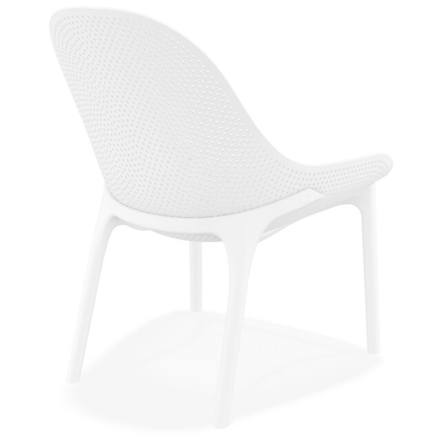 Alterego Silo geperforeerde tuinloungestoel 71x60x83 cm 2989194 large