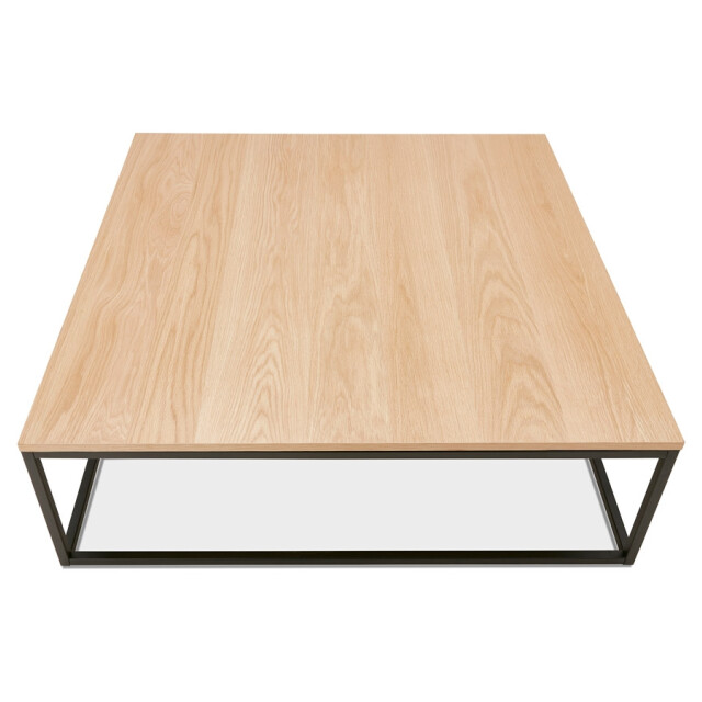 Alterego Grote salontafel in industriële stijl tribeca 110x110x35 cm 3191467 large