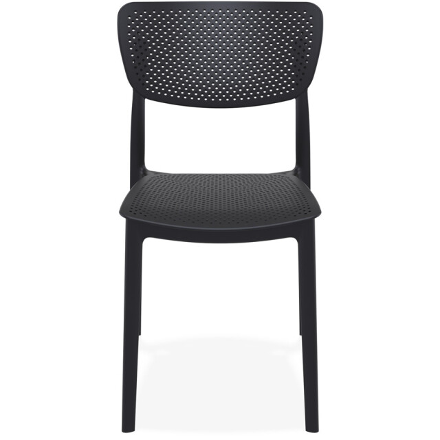 Alterego Palma geperforeerde terrasstoel 53x45x82 cm 3191362 large