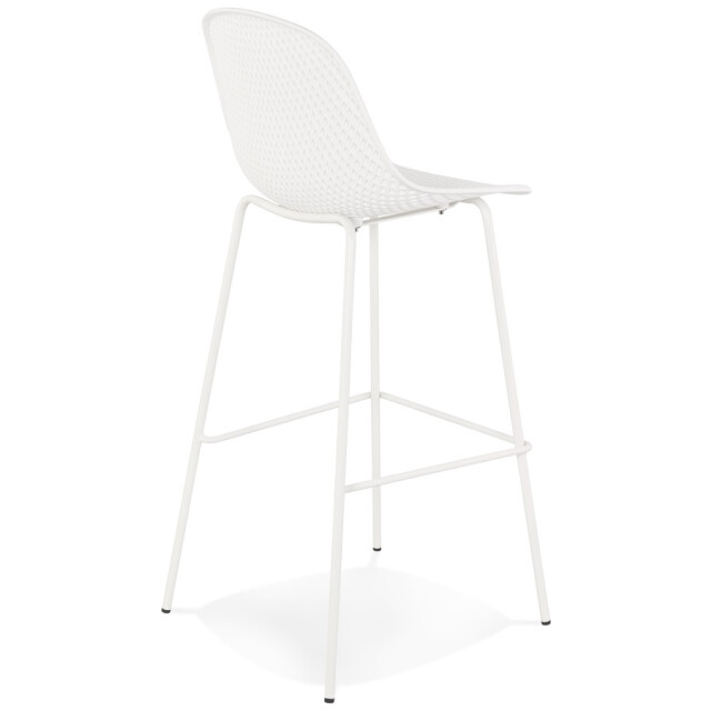 Alterego Geperforeerde barkruk loki 48x49x106 cm 3191048 large