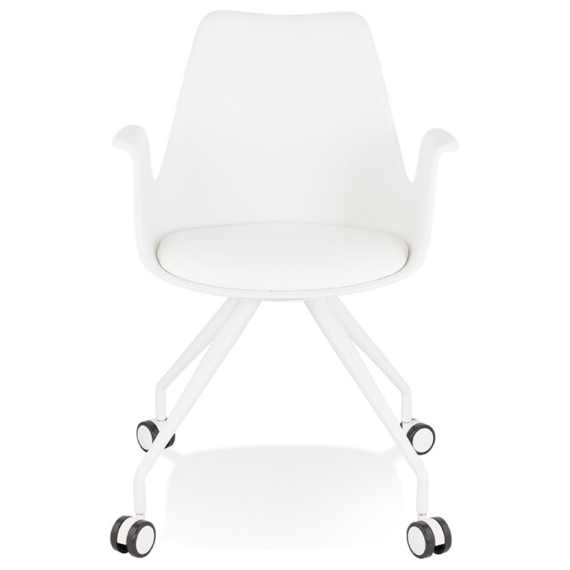 Alterego Bureaustoel met armleuningen split 60x60x89 cm 3191770 large