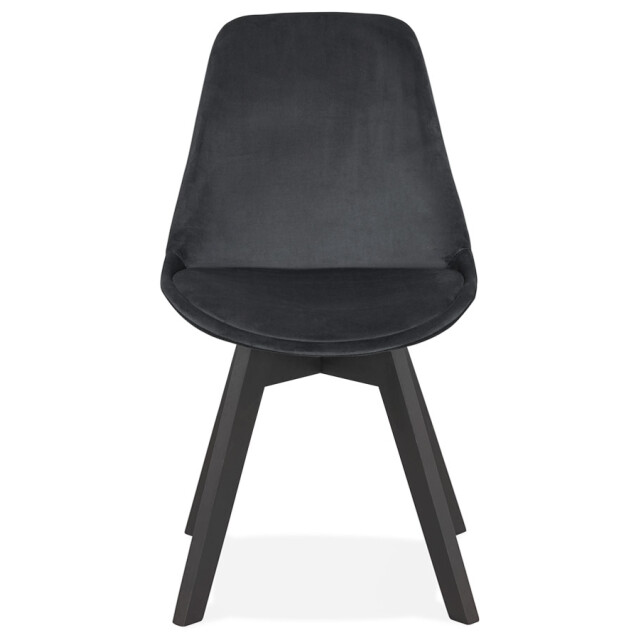 Alterego Joe fluwelen stoel 48x56x85 cm 3191326 large