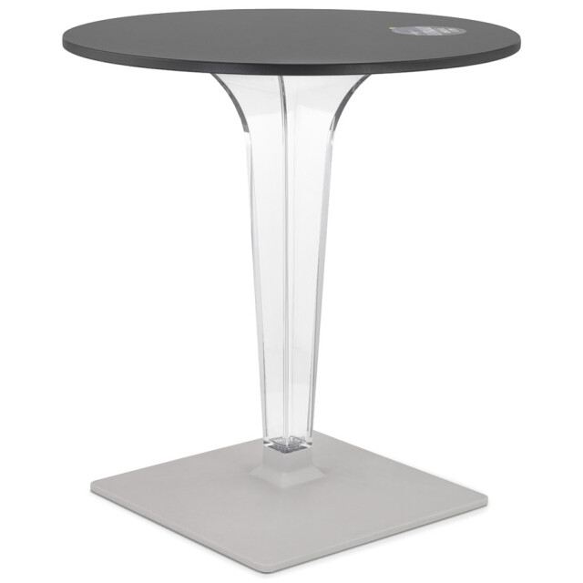 Alterego Limpid ronde terrastafel 68x68x716 cm 3191671 large