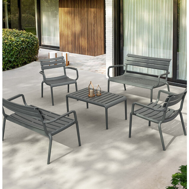 Alterego Tuinstoel met armleuningen aroma 68x70x76 cm 3190790 large