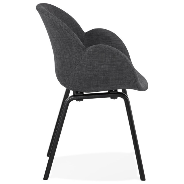 Alterego Design stoel met armleuningen samy 59x59x88 cm 3190685 large