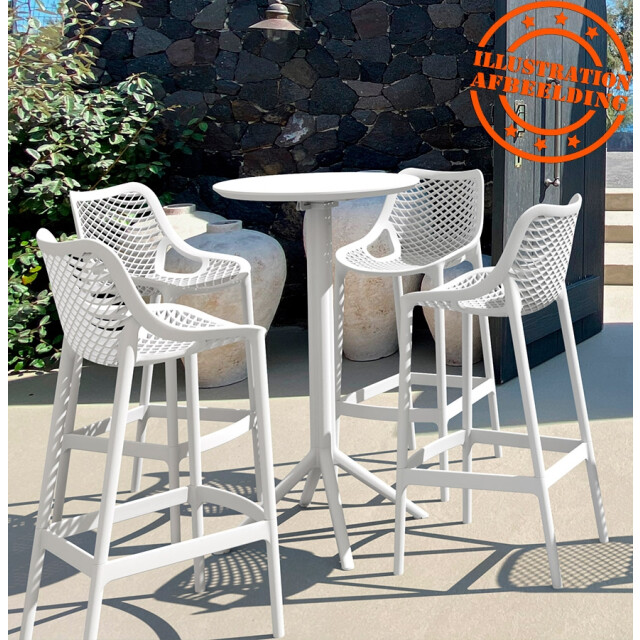 Alterego Opvouwbare hoge tafel gimli 60 bar 2949809 large