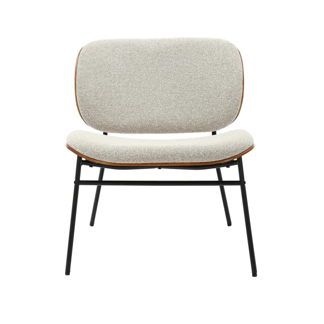 Signature Fauteuil in écru stof h68 cm serge 3066910 large