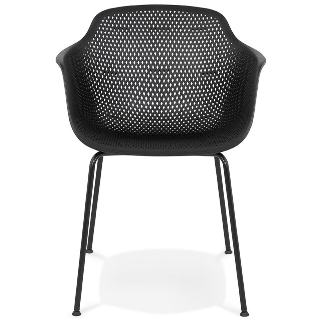 Alterego Stoel met geperforeerde armleuningen drak 2949747 large