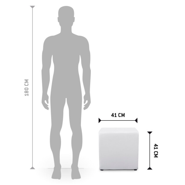 Alterego Cube poef 41x41x41 cm 2950169 large