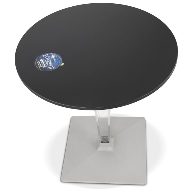 Alterego Limpid ronde terrastafel 68x68x716 cm 3191671 large
