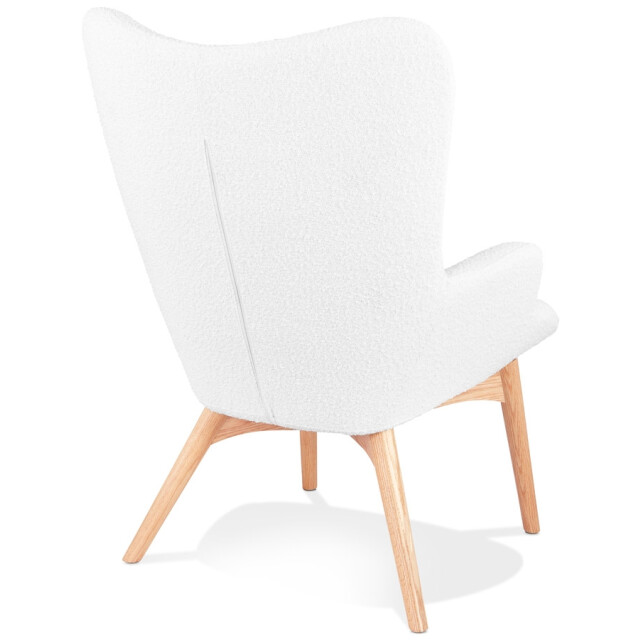 Alterego Trapeur stijl vleugelfauteuil 93x67x65 cm 3190751 large