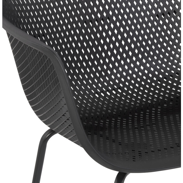Alterego Stoel met geperforeerde armleuningen drak 2949747 large