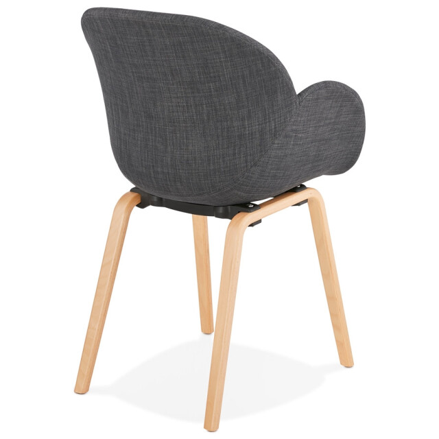 Alterego Design stoel met armleuningen samy 59x59x88 cm 3190684 large