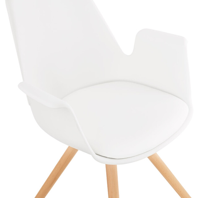 Alterego Stoel met armleuningen zalik 3037353 large
