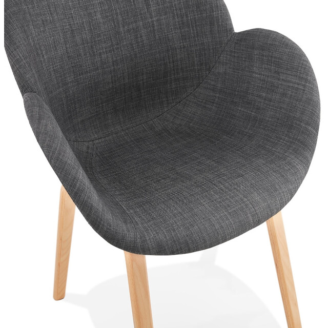 Alterego Design stoel met armleuningen samy 59x59x88 cm 3190684 large