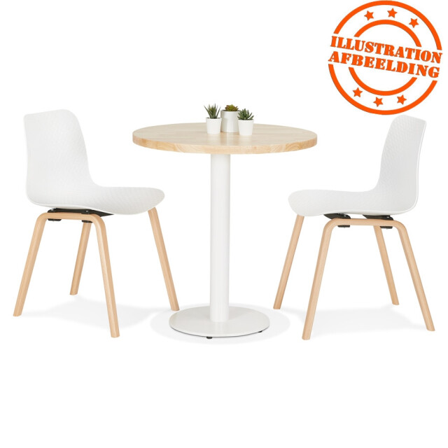 Alterego Cortado ronde tafelpoot 40x40x73 cm 3191960 large
