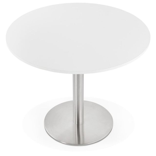 Alterego Kleine kantoortafel dallas 90x90x75 cm 3037428 large