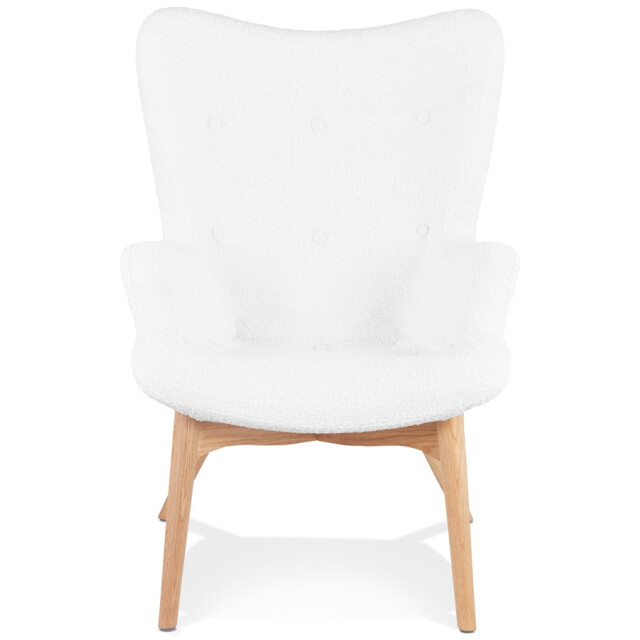 Alterego Trapeur stijl vleugelfauteuil 93x67x65 cm 3190751 large