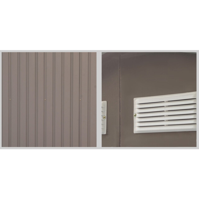 4goodz Outsunny gereedschapsschuur metaal 127x213x185 cm - 3158247 large