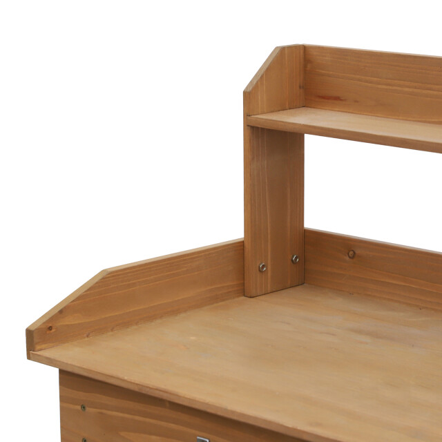 4goodz Houten oppottafel plantentafel met lade en bak 3158248 large
