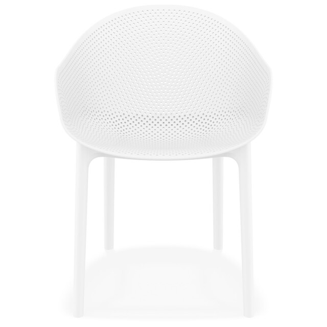 Alterego Geperforeerde terrasstoel lucky 60x54x81 cm 2950270 large