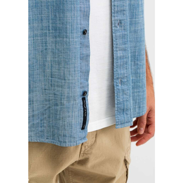 Butcher of Blue Anthony resort chambray shirt ss M2514015-856 large