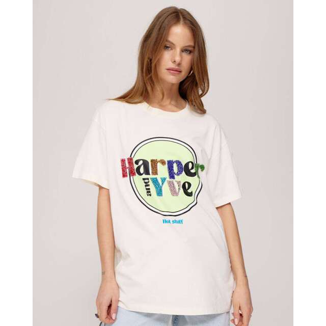 Harper & Yve T-shirt ss25y304 hotstuff Harper & Yve T-shirt SS25Y304 HOTSTUFF large