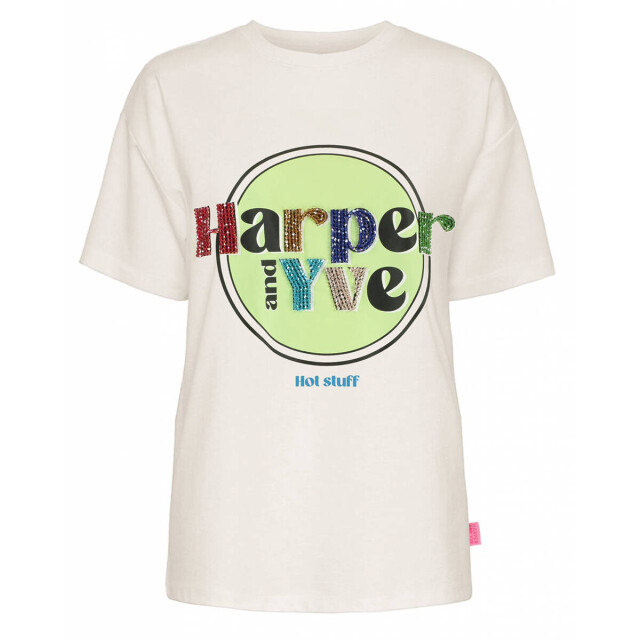 Harper & Yve T-shirt ss25y304 hotstuff Harper & Yve T-shirt SS25Y304 HOTSTUFF large