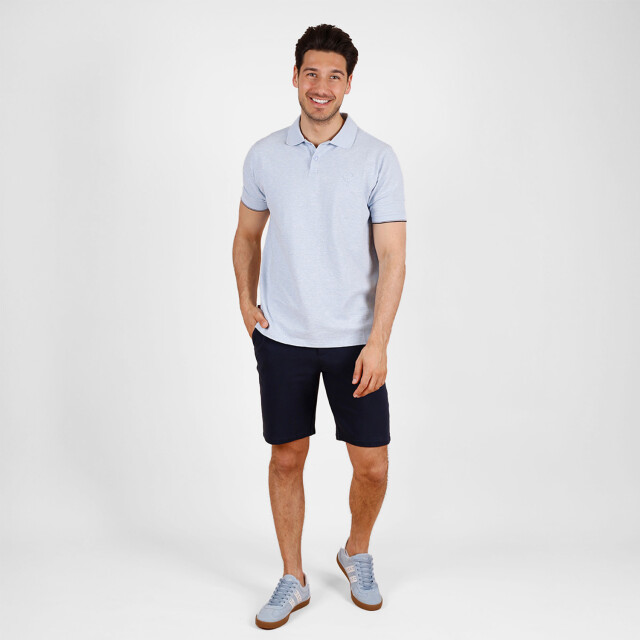 Q1905 Polo shirt toldijk – mist melange QM2653847-672-1 large