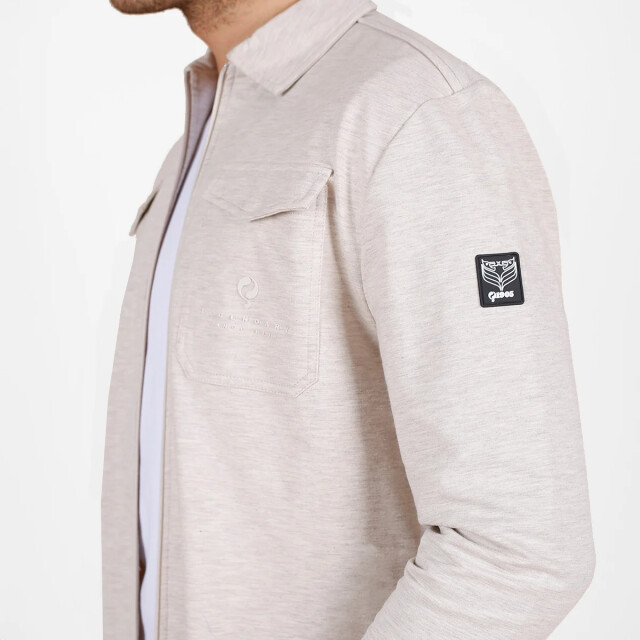 Q1905 Overshirt hattem zand melange QM2343340-842-1 large