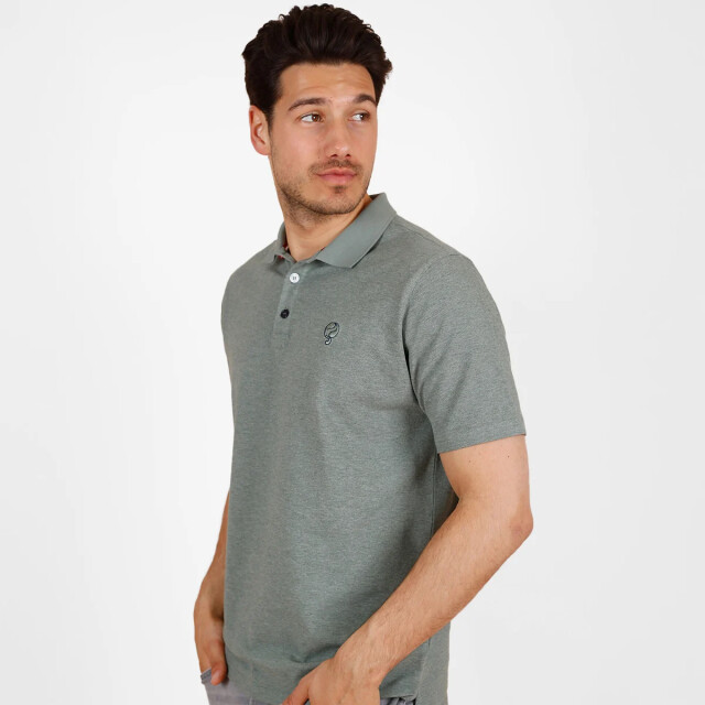 Q1905 Polo shirt willemstad licht melange QM2653909-965-1 large