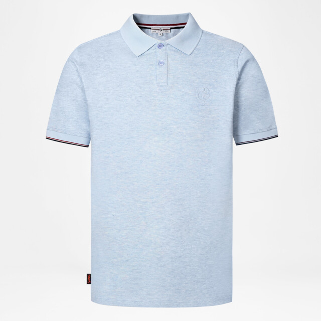 Q1905 Polo shirt toldijk – mist melange QM2653847-672-1 large