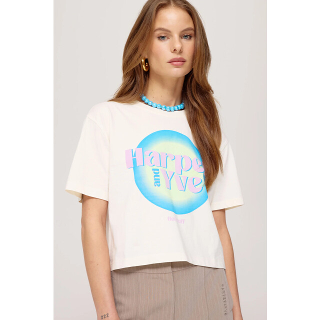 Harper & Yve Ss25y308 t-shirt hotstuff cropped SS25Y308  t-shirt HOTSTUFF CROPPED large