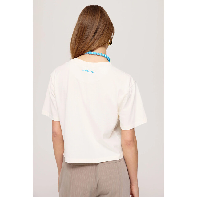 Harper & Yve Ss25y308 t-shirt hotstuff cropped SS25Y308  t-shirt HOTSTUFF CROPPED large