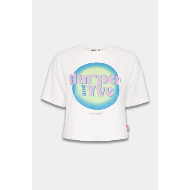 Harper & Yve Ss25y308 t-shirt hotstuff cropped SS25Y308  t-shirt HOTSTUFF CROPPED large