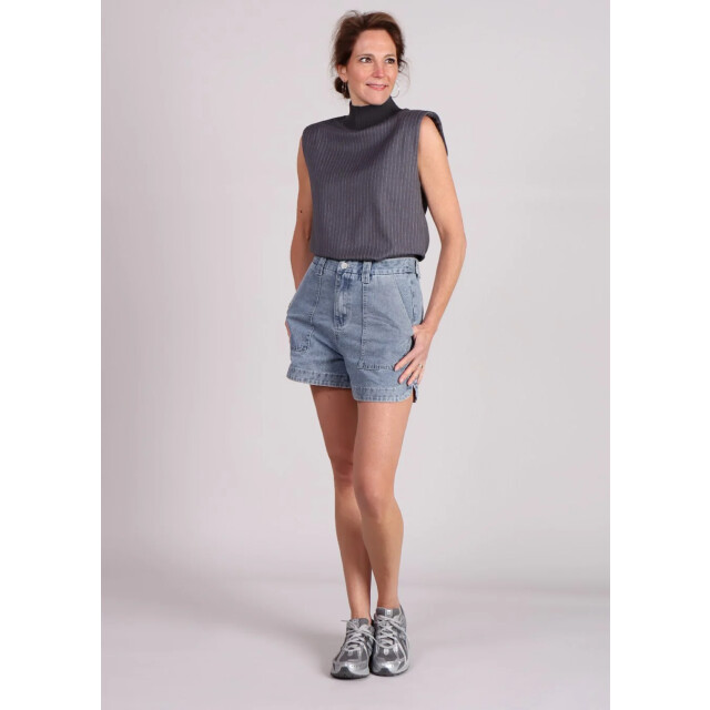 FRNCH Pascalie short denim 9317362303304 large