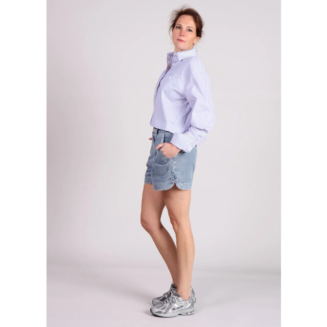 FRNCH Naela blouse gestreept cropped 9317362073928 large