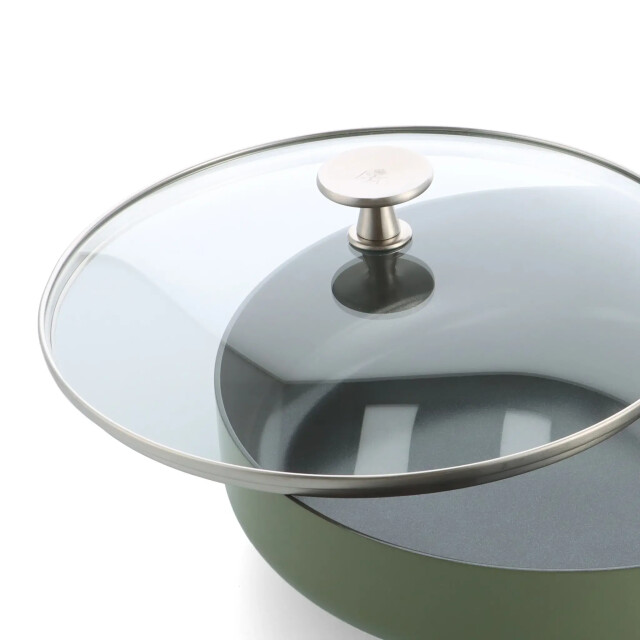 BK Cookware Bk sublime hapjespan keramische antiaanbaklaag olive green 28 cm CC009077-001 large