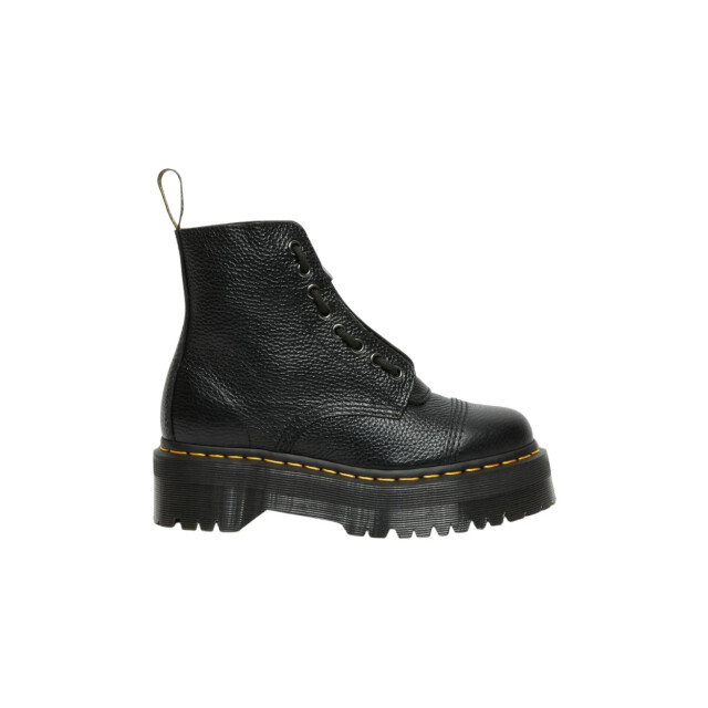 Dr. Martens Dames laarzen Dr. Martens Zwart Sinclair Nappa Leren Platform Laarzen large