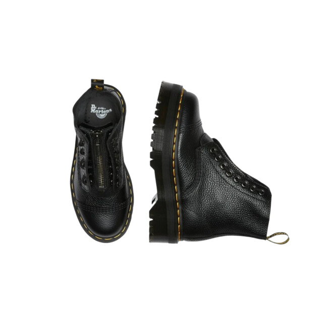 Dr. Martens Dames laarzen Dr. Martens Zwart Sinclair Nappa Leren Platform Laarzen large