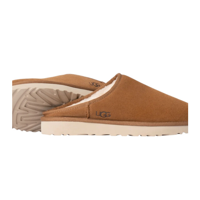 UGG Australia Heren slippers van leer Ugg Bruin Classic Instappers Met Leer large